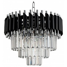 Подвесная люстра natali kovaltseva darian darian 76017-5c chrome black